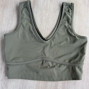 Five Dancewear Olive Green Women's Bra AS